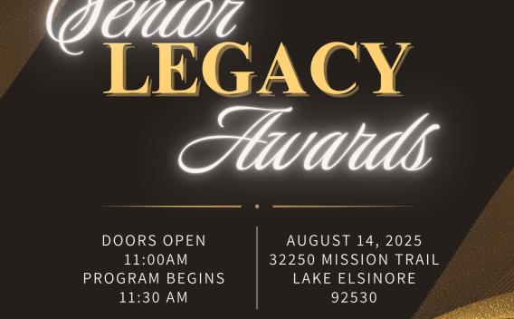 Third Annual Second District Senior Legacy Awards