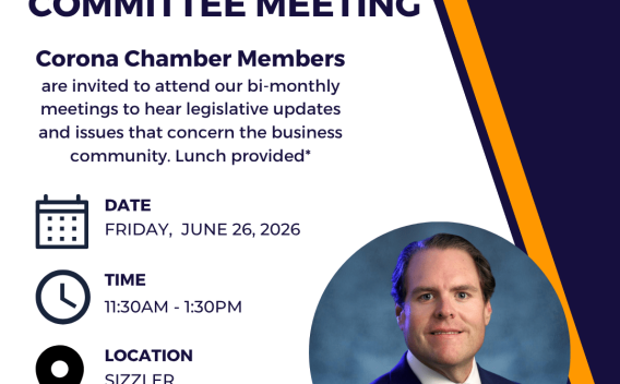 Corona Chamber Legislative action community