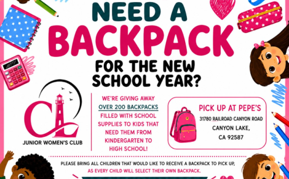 backpack giveaway