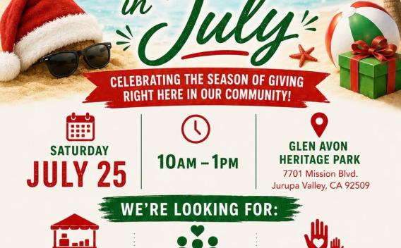 annual christmas in july