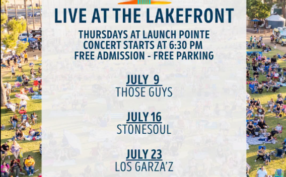 live at lake front