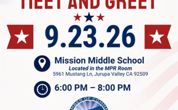 Jurupa valley meet and greet 