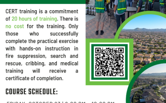 eastvale cert training