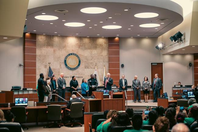 The Board of Supervisors Recognizes National Family Caregivers Month