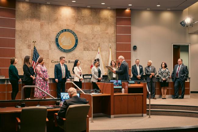 Board of Supervisors Recognizes County Employee Campaign