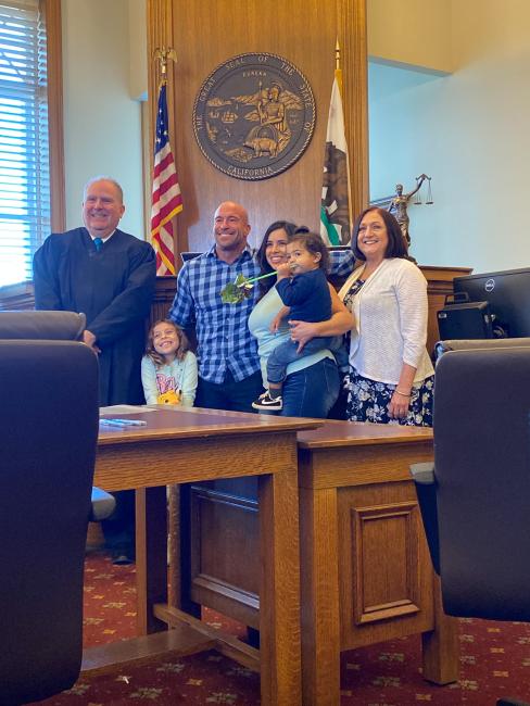 Supervisor Spiegel Honored to Join Adoption Finalization Day for Ryan Angel Plott
