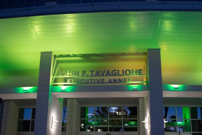 Supervisor Spiegel Organizes Lighting the Building Green for Veterans