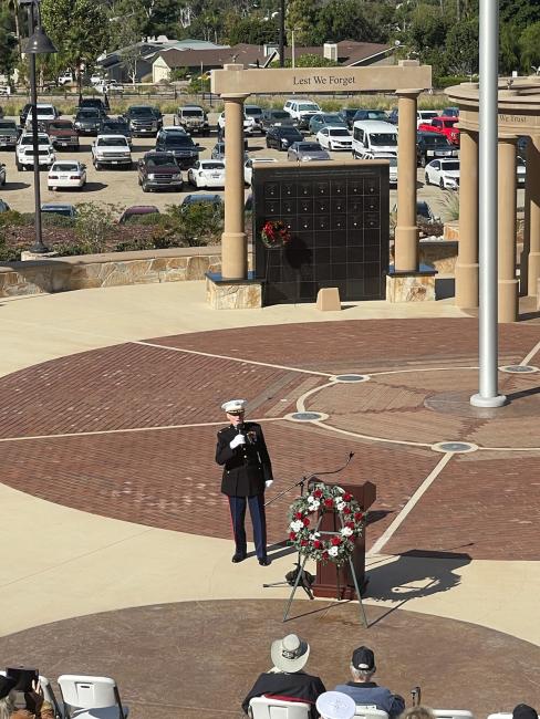 Supervisor Honors Veterans at Ceremonies Held in Eastvale and Norco