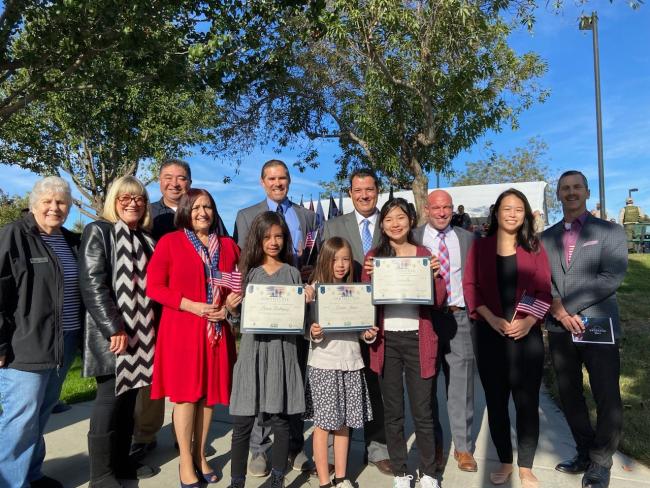 Supervisor Honors Veterans at Ceremonies Held in Eastvale and Norco