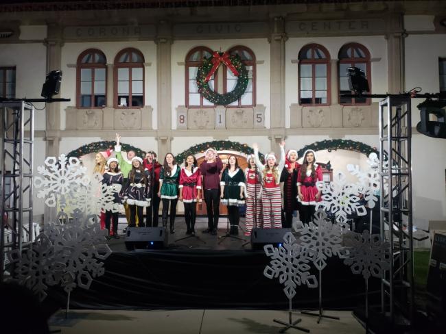Corona's Annual Holiday Lighting Celebration