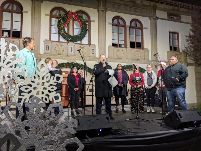 Corona's Annual Holiday Lighting Celebration