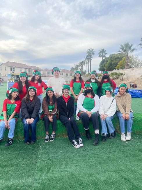 A group photo of the district two YAC kids