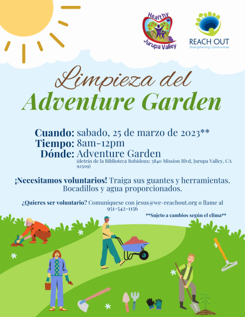 Adventure Garden Clean Up Sp