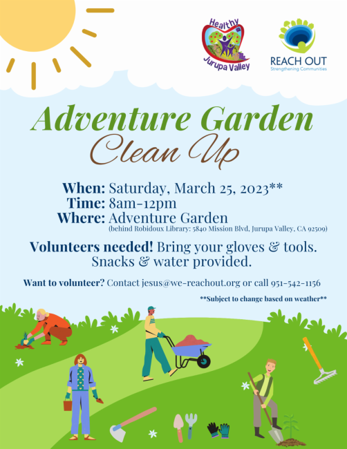 Adventure Garden Clean Up