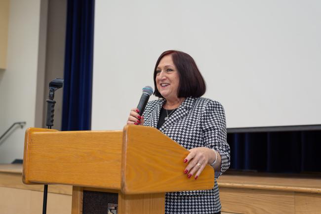 Supervisor Spiegel at El Cerrito Townhall