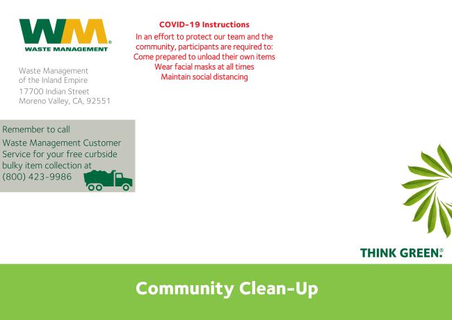 Gavilan Hills Clean up Page 2