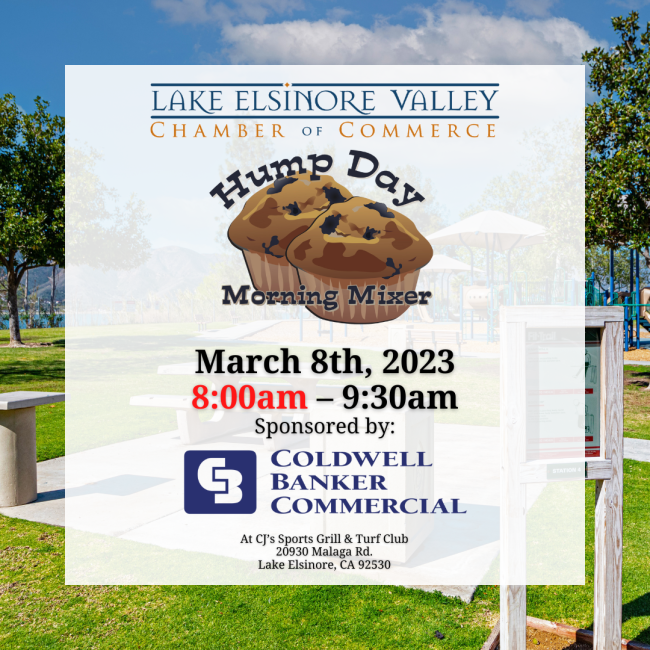 Lake Elsinore Chamber Morning Mixer Flyer