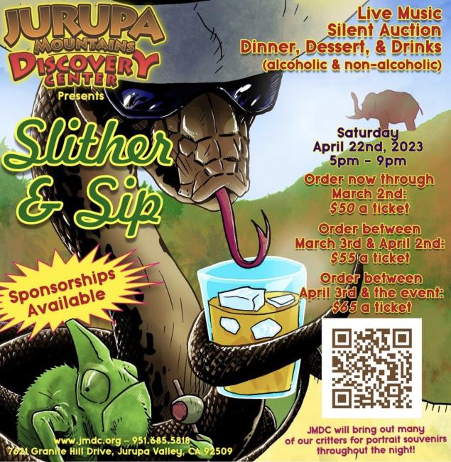 Slither and Sip Flyer
