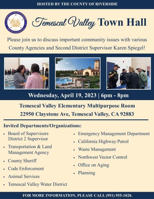 TV Townhall Flyer UPDATED