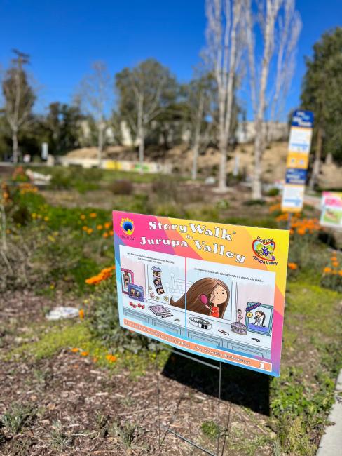 Healthy Jurupa Valley's Story Walk Event