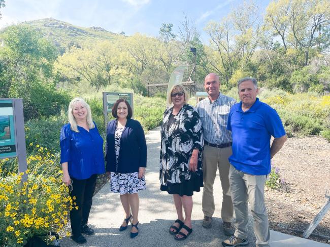 Supervisor Spiegel at the Riverside-Corona Resource Conversion District