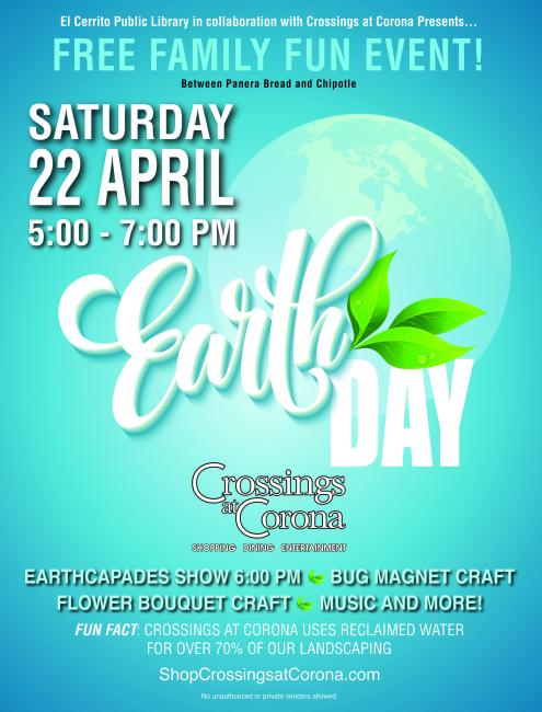 Crossings at Corona Earth Day