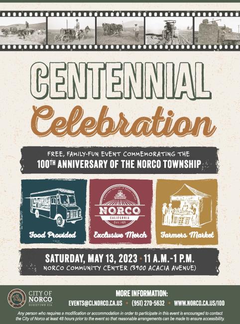 Norco Centennial Celebration