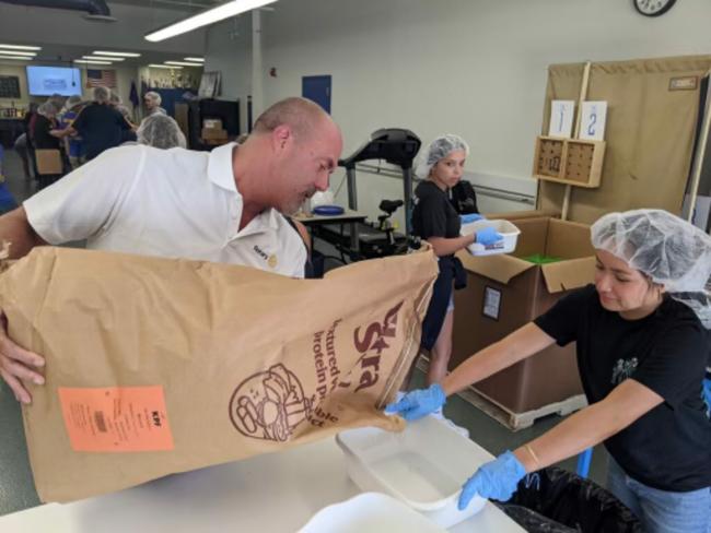 Rotary Clubs Volunteer Effort