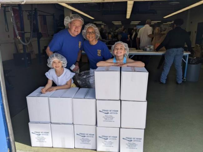 Rotary Clubs Volunteer Effort