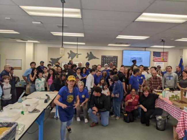 Rotary Clubs Volunteer Effort
