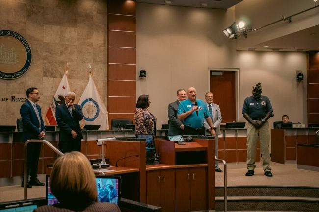 Board of Supervisors Recognizing Military Appreciation Month