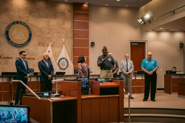 Board of Supervisors Recognizing Military Appreciation Month