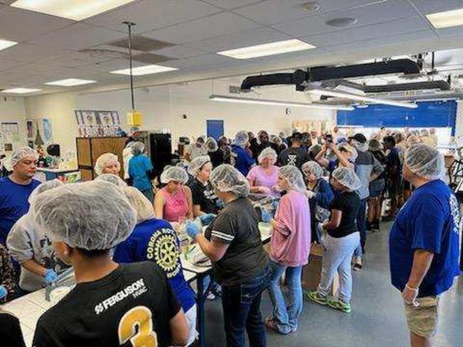 Rotary Clubs Volunteer Effort