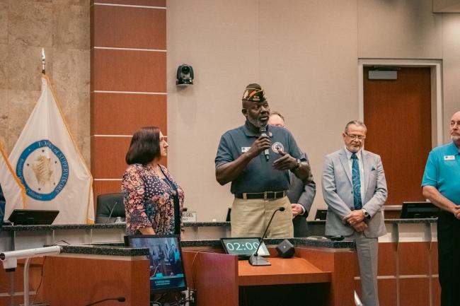 Board of Supervisors Recognizing Military Appreciation Month
