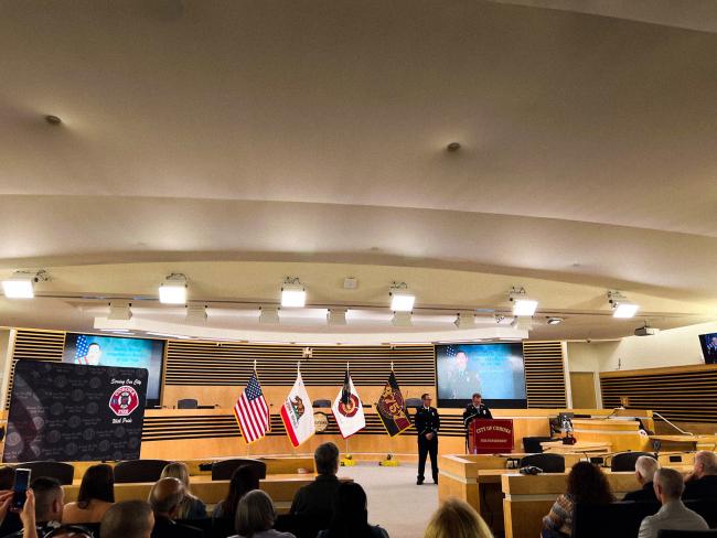 Corona Fire Department Recognition Event