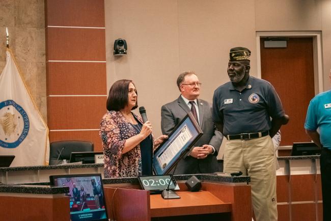 Board of Supervisors Recognizing Military Appreciation Month