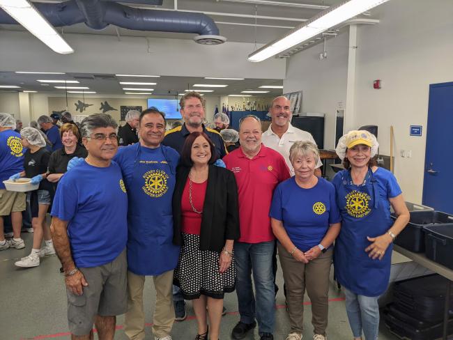 Rotary Clubs Volunteer Effort