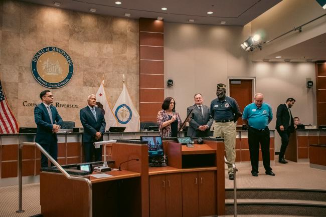 Board of Supervisors Recognizing Military Appreciation Month