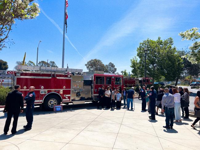 Corona Fire Department Recognition Event