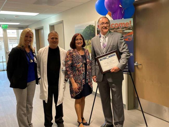 Supervisor Spiegel Attends the Corona Regional Medical Center Community Open House