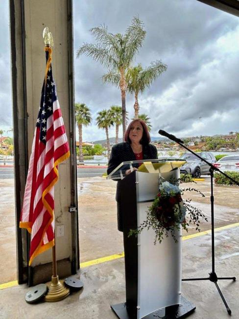 Supervisor Spiegel at the Canyon Lake Day of Prayer