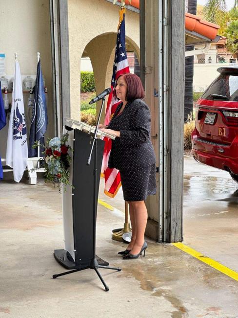 Supervisor Spiegel at the Canyon Lake Day of Prayer