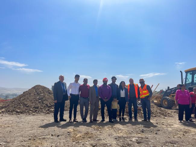 Hampton Inn & Suites Groundbreaking