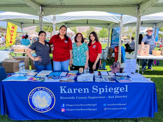 Supervisor Spiegel Celebrates Community Spirit at the 20th Anniversary of the Temescal Valley Community Faire
