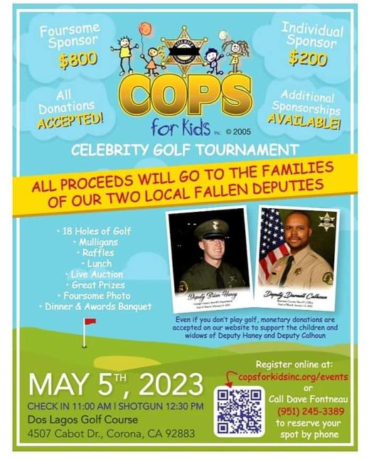 Cops for Kids Celebrity Golf