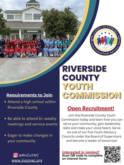 YAC 2023 Recruitment Flyer