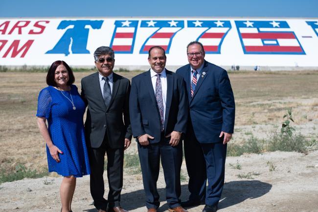 Prado Dam Ribbon Cutting Ceremony
