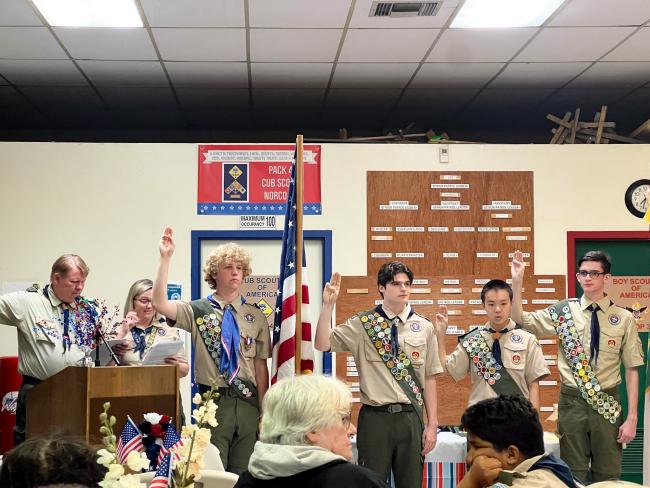 Boy Scouts Eagle Court of Honor - Norco