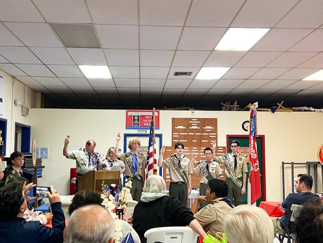Boy Scouts Eagle Court of Honor - Norco