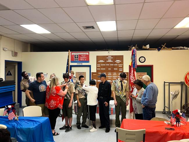 Boy Scouts Eagle Court of Honor - Norco